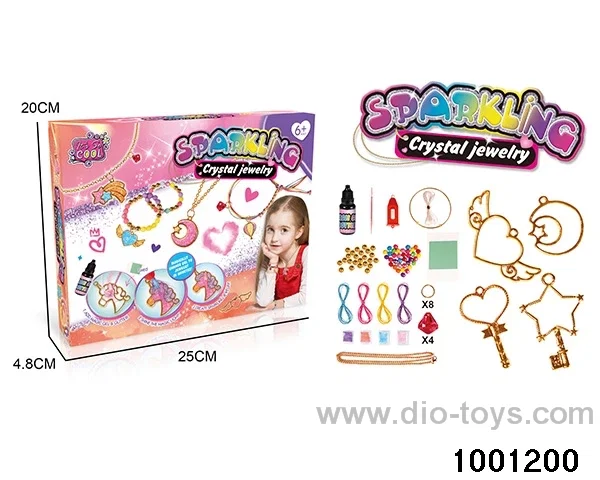 DIY jewelry set in color box