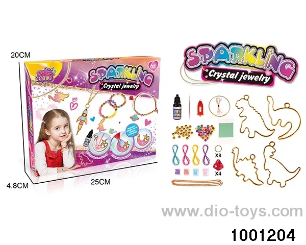 DIY jewelry set in color box