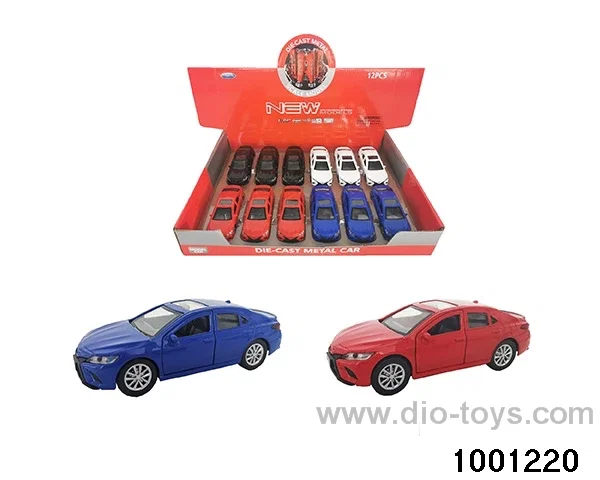 Sound-light return car in display box