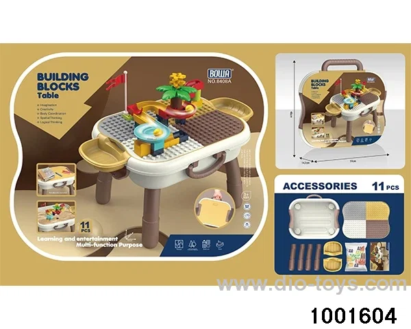 Small building block platform in paper card