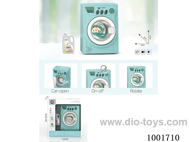 Washing machine with light&sound