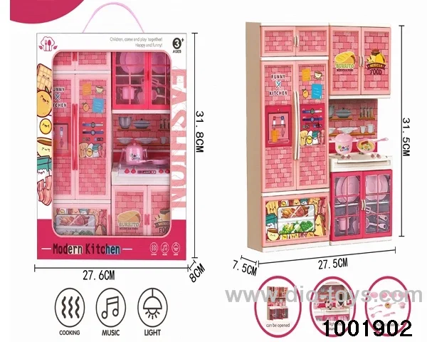 Kitchen set(Lighting and music not included 2*AA)