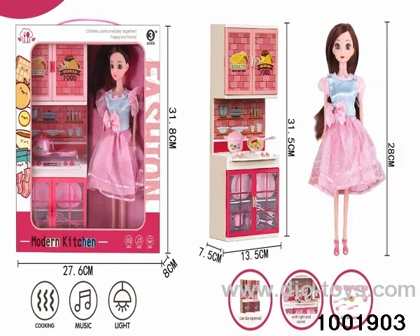 Kitchen set(Lighting and music not included 2*AA)