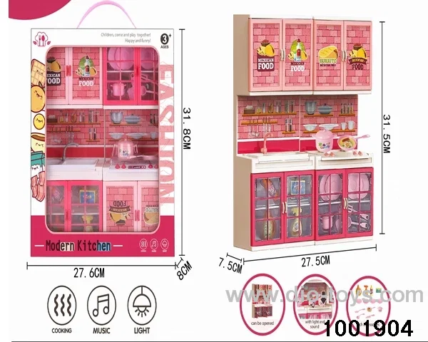 Kitchen set(Lighting and music not included 2*AA)