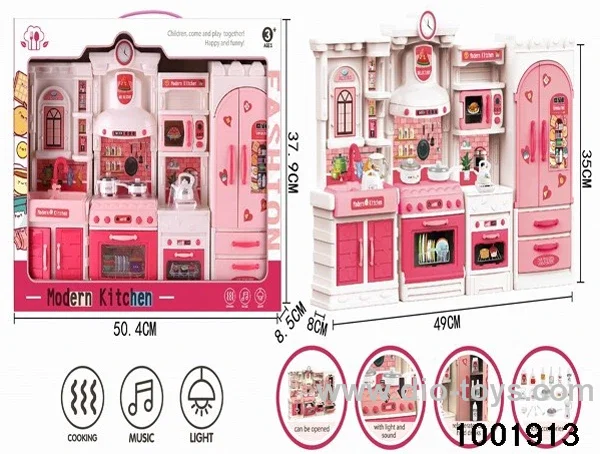 Kitchen set(Lighting and music not included 2*AA)