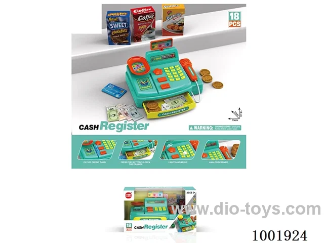 Cash register with light&sound