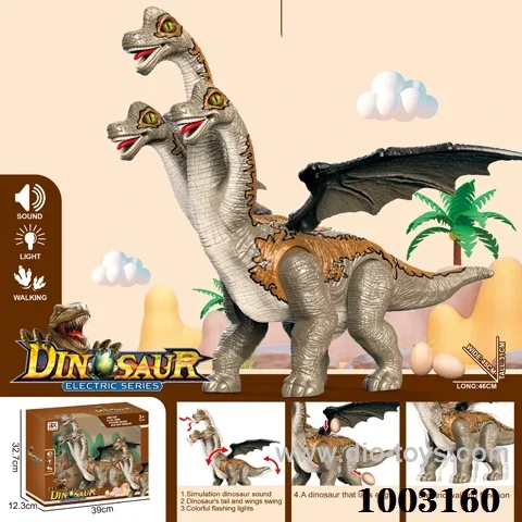 B/O dinosaur with Light and sound in window box