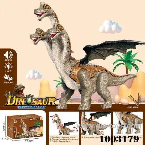 B/O dinosaur with Light and sound in color box