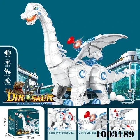 B/O dinosaur with Light and sound in color box