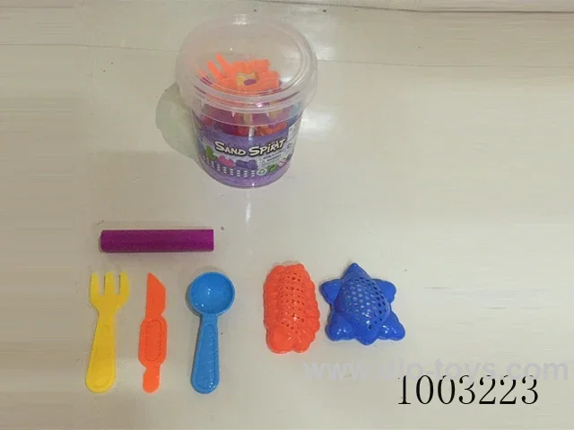 Space sand in color box