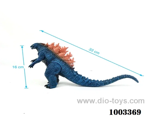 vinyl dinosaur in color box