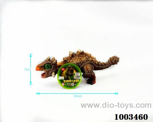 vinyl dinosaur in Hangtag