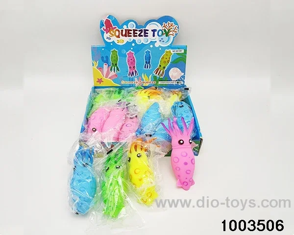 Decompression toy in display  box