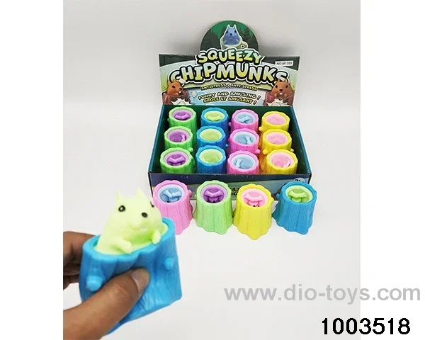 Decompression toy in display  box