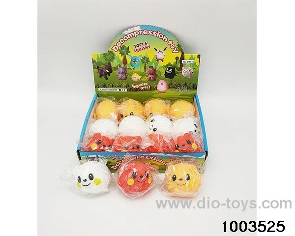 Decompression toy in display  box