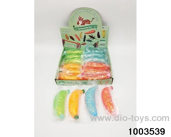 Decompression toy in display  box