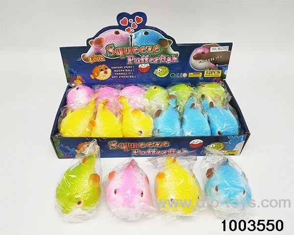 Decompression toy in display  box