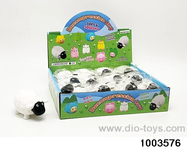 Decompression toy in display  box