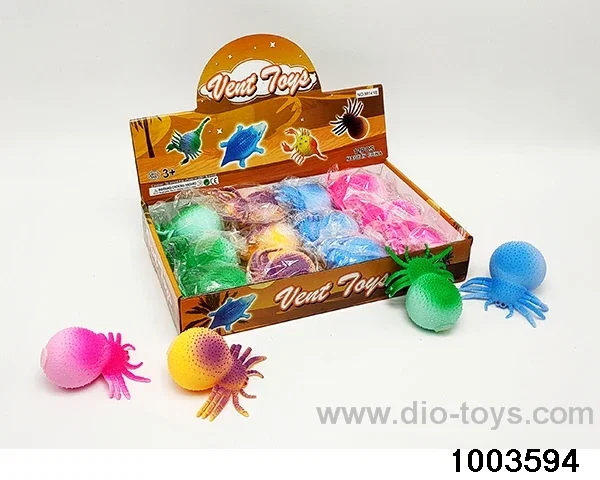 Decompression toy in display  box
