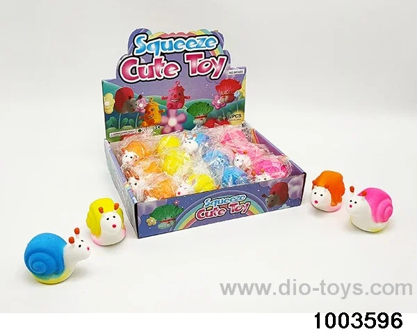 Decompression toy in display  box