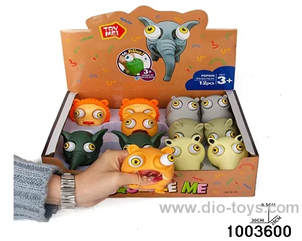 Decompression toy in display  box