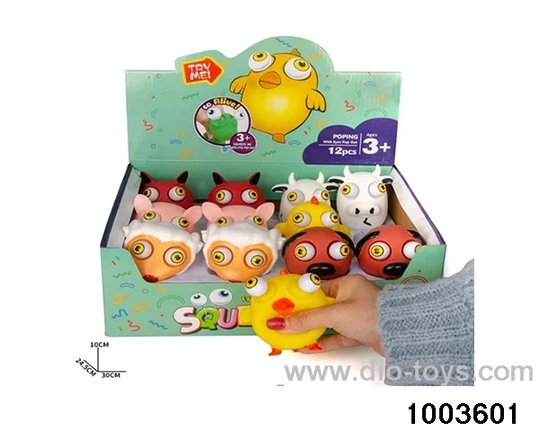 Decompression toy in display  box
