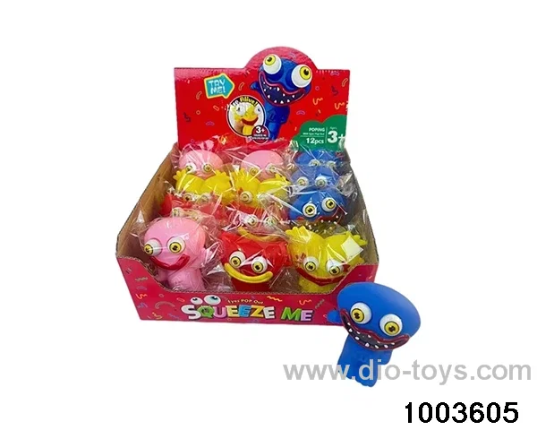 Decompression toy in display  box