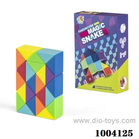 Magical cube 3 sets mixed loading in color box
