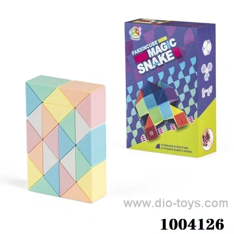 Magical cube 3 sets mixed loading in color box