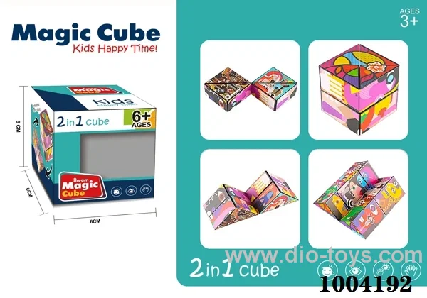 Magical cube in window box