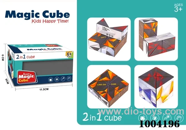 Magical cube in window box
