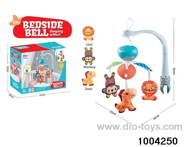 Baby bedside bell (electric music) in color box