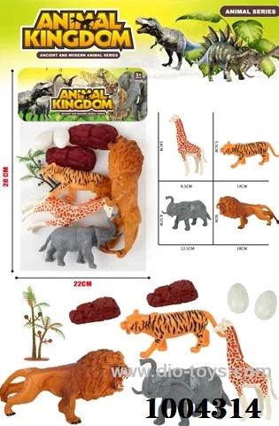 PVC soft glue toys in PP bag with header