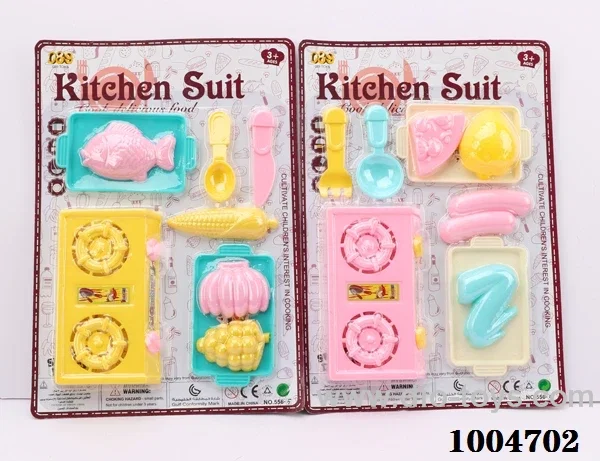 kitchen set 2 sets mixed loading in Blister card