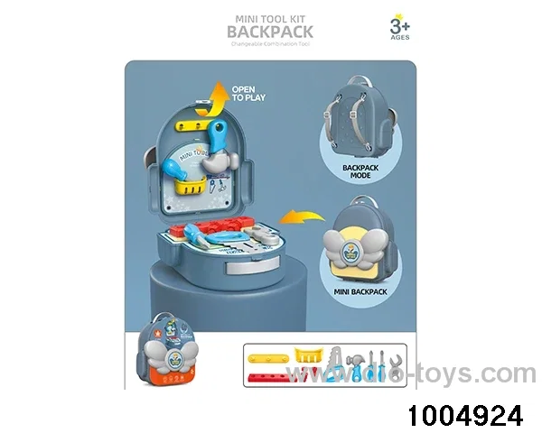 Fashion Schoolbag - Tools in paper card