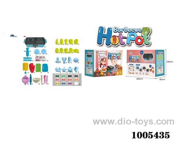 color clay sets with sound in window box