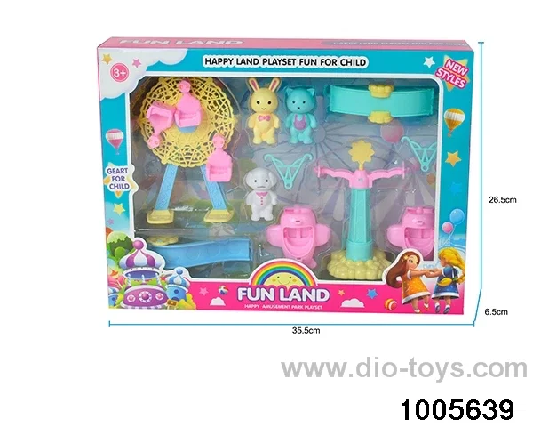 Amusement Park Set in color box