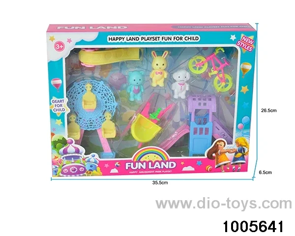 Amusement Park Set in color box