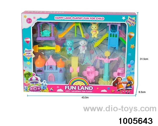 Amusement Park Set in color box