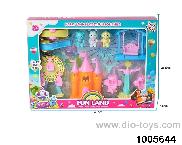 Amusement Park Set in color box