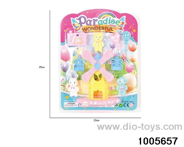 Windmill house in Blister card