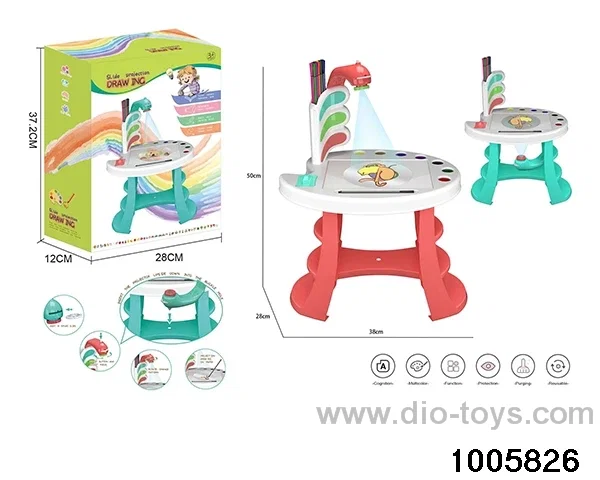 Painting toys in color box