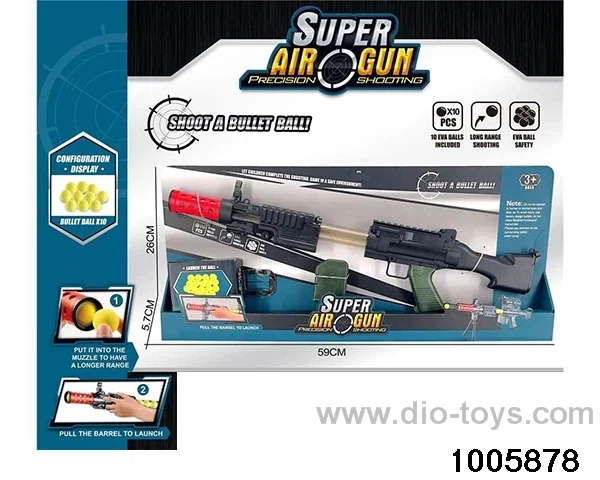 M249 air gun without accessories in display box