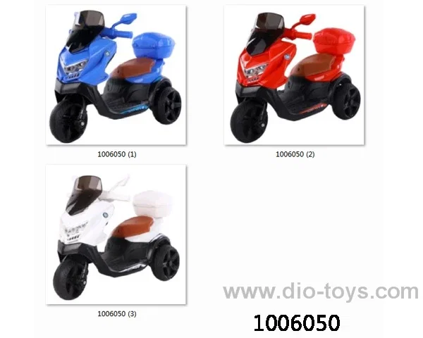 single drive  one-button start motorcycle story with music  3 color mixed loading