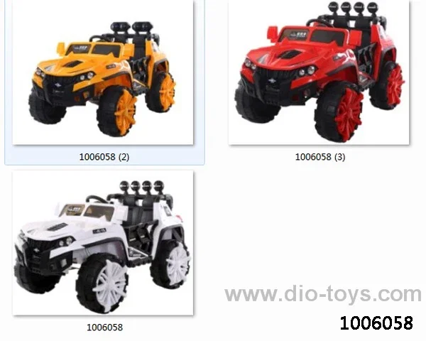 four-drive dual door2.4g  multi-function remote control car  with light&music 3 color mixed loading