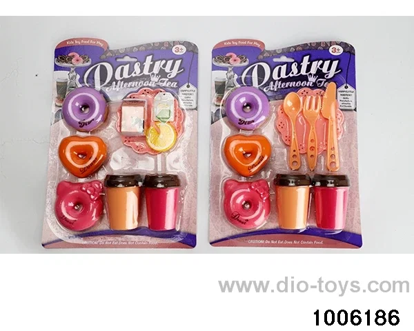 Tea tableware pastry and dessert series in Blister card