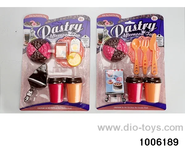 Tea tableware pastry and dessert series in clam shell