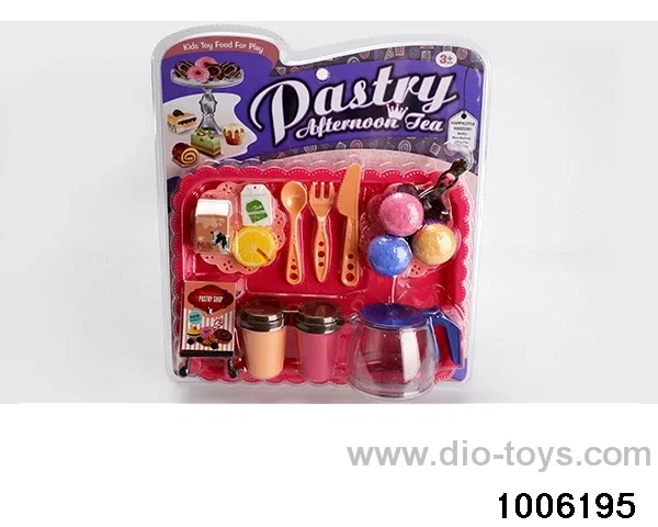 Tea tableware pastry and dessert series in clam shell