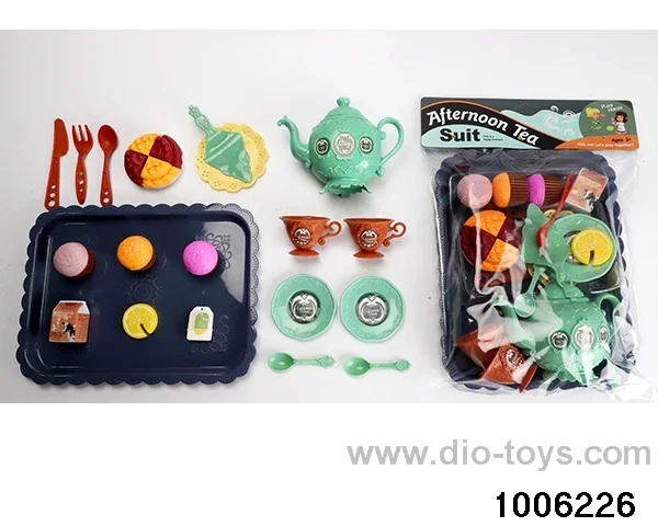 Tea tableware pastry and dessert series in PP bag with header
