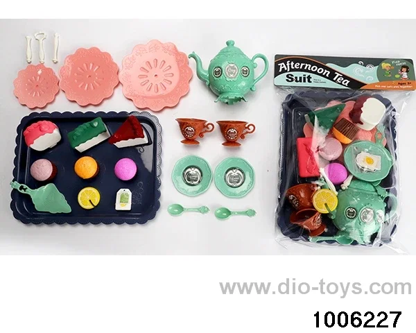Tea tableware pastry and dessert series in PP bag with header